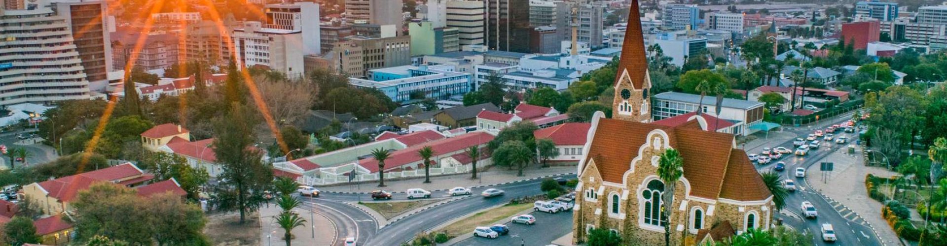 Windhoek, NA cityscape