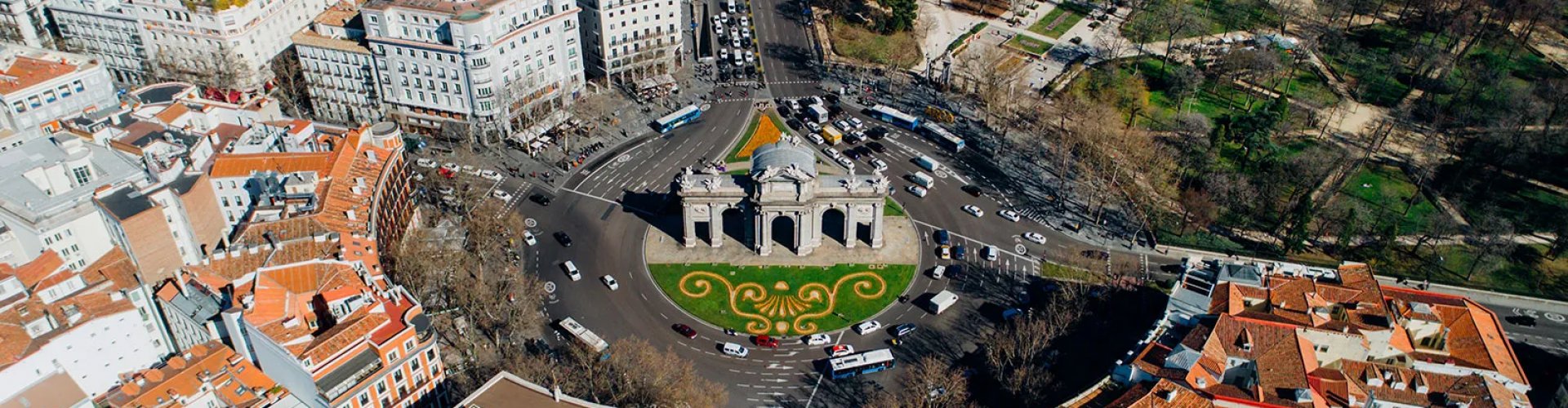 Madrid, ES cityscape