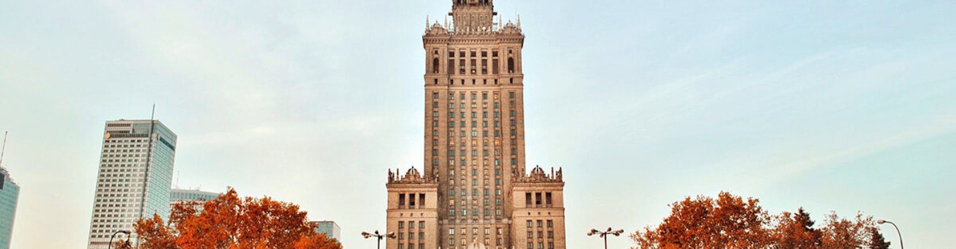 Warsaw, PL cityscape