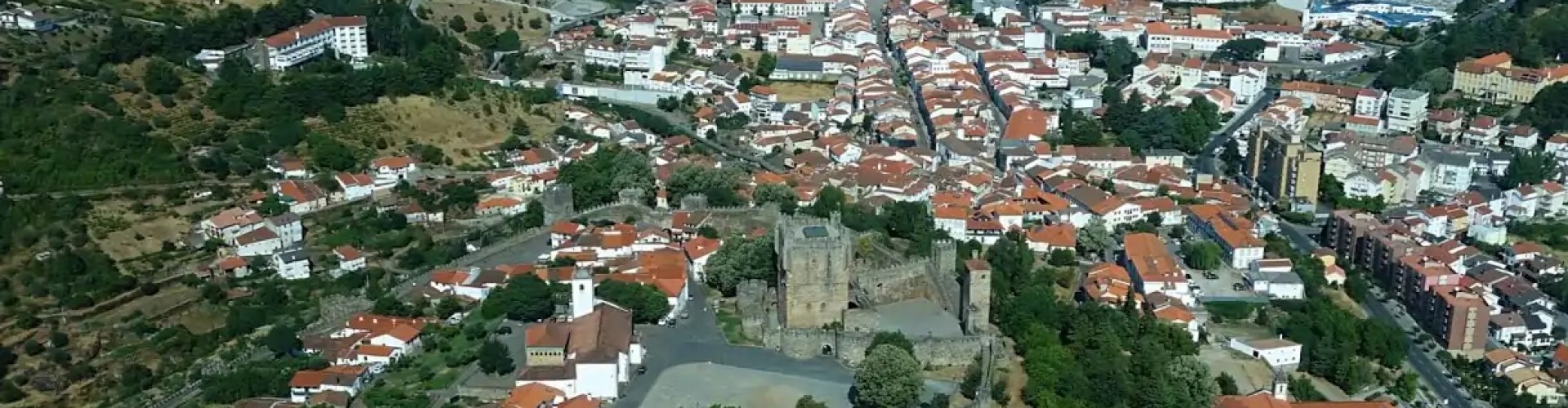 Bragança, PT cityscape