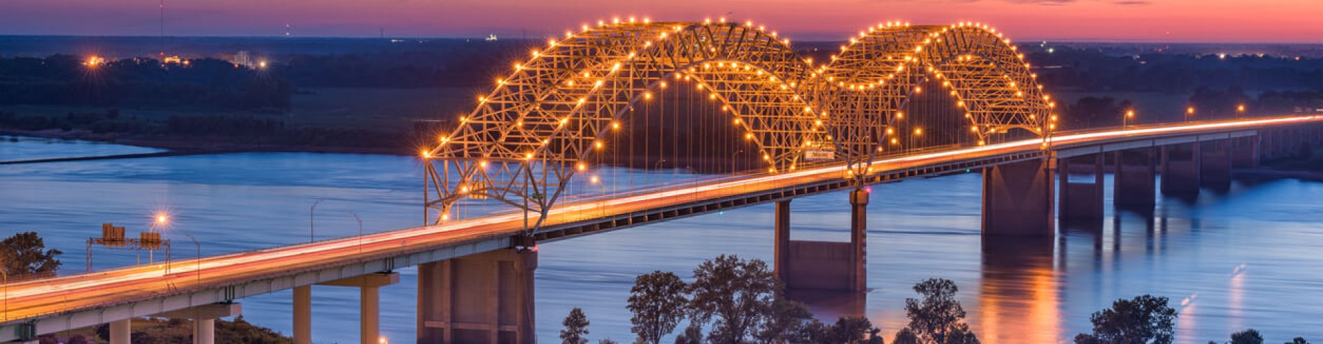 Memphis, TN, US cityscape