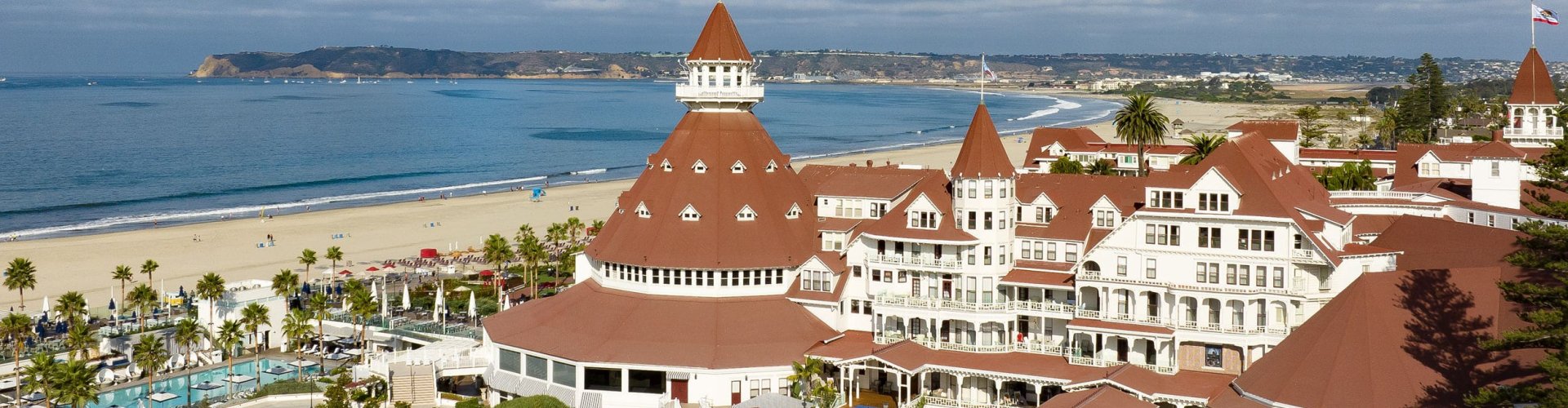 Coronado, CA, US cityscape