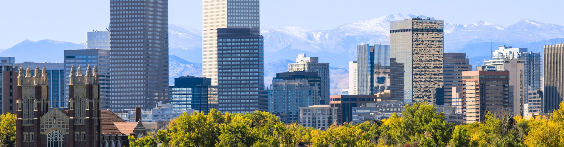 Denver, CO, US cityscape