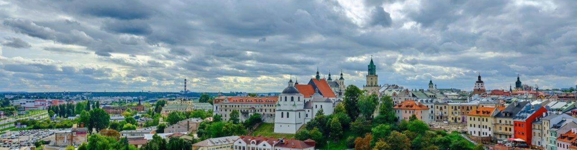 Lublin, PL cityscape