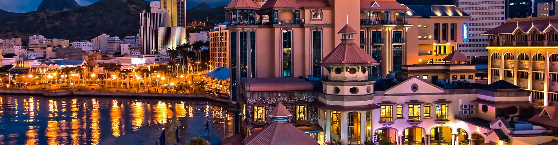 Port Louis, MU cityscape