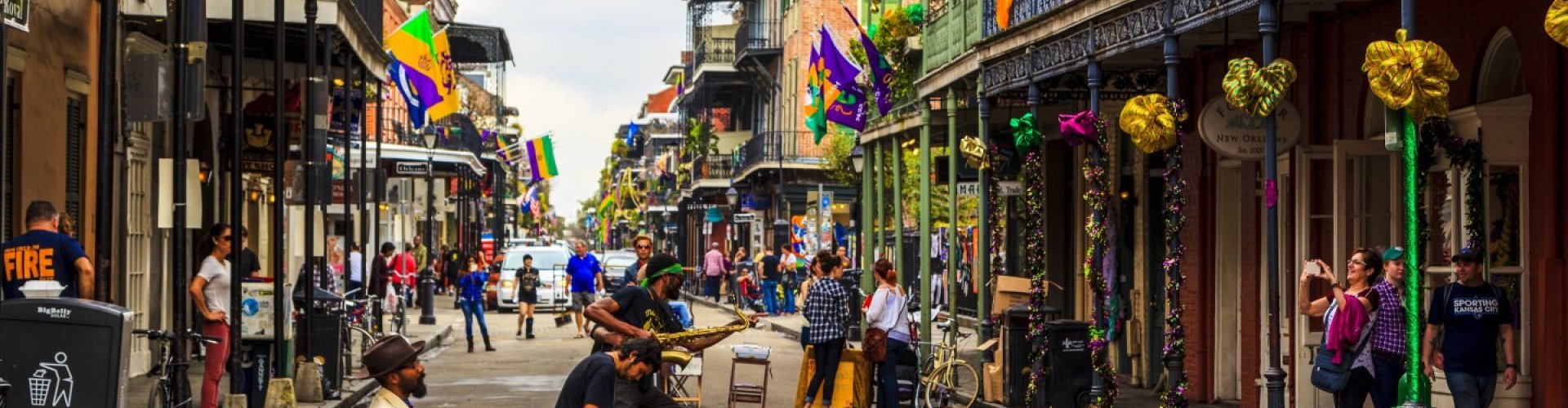 New Orleans, LA, US cityscape