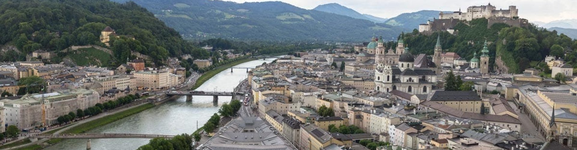 Salzburg, AT cityscape