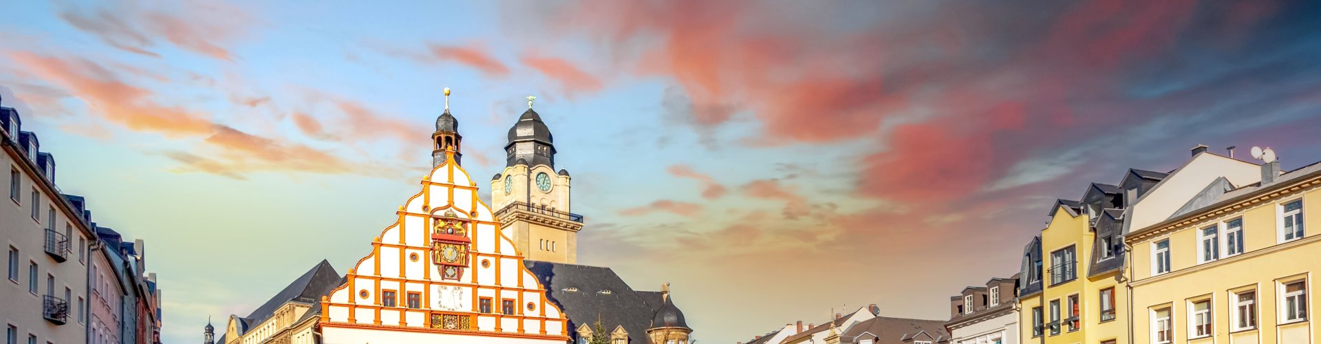 Plauen, DE cityscape