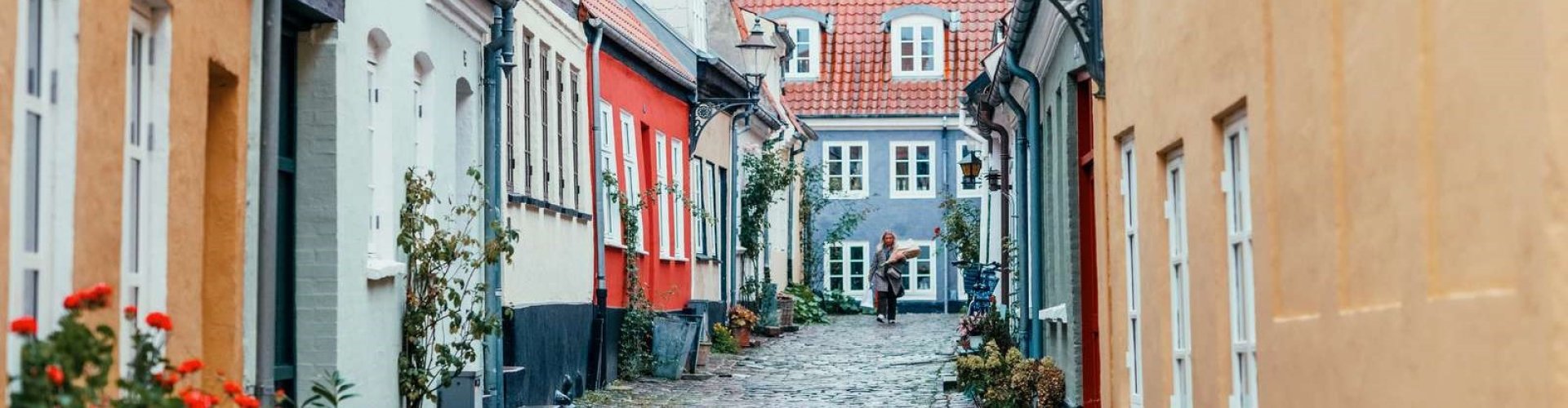 Aalborg, DK cityscape