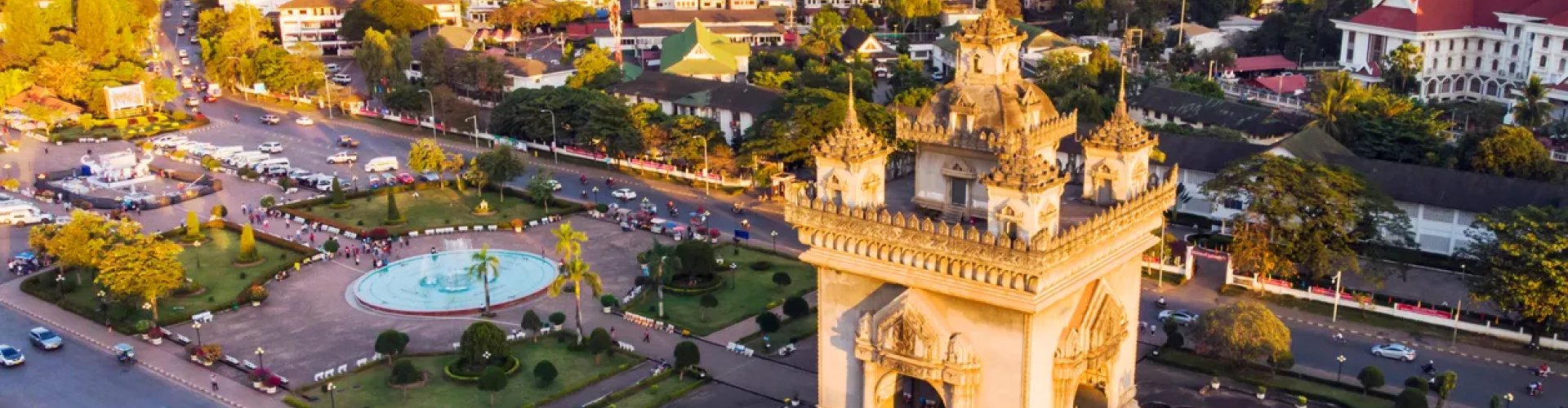 Vientiane, LA cityscape