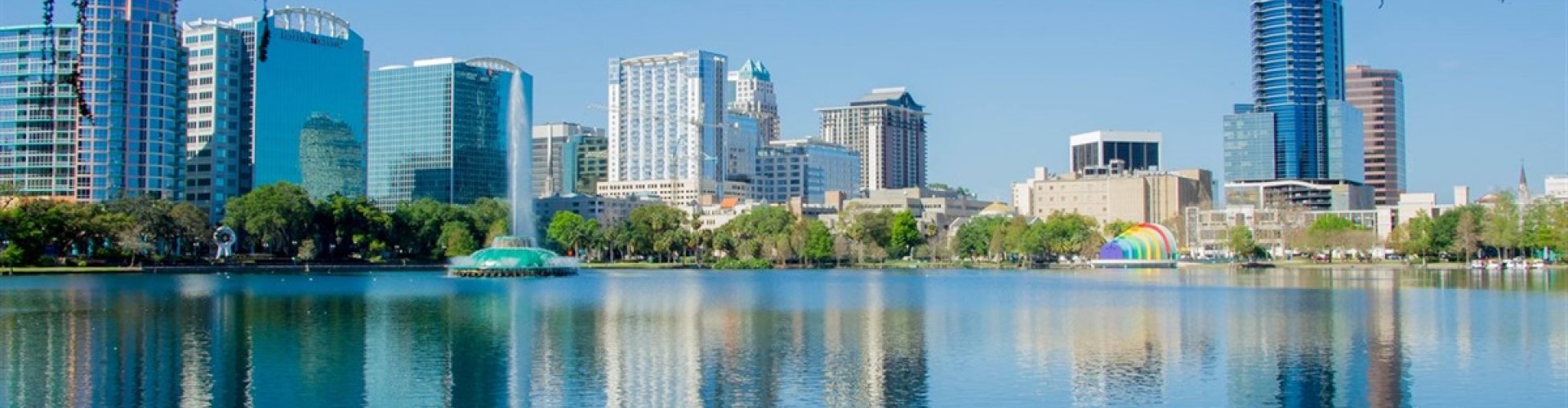 Orlando, FL, US cityscape