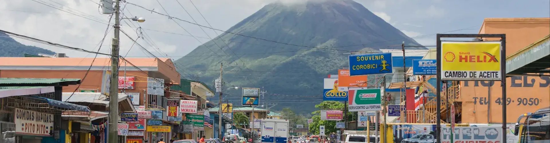 La Fortuna, CR cityscape