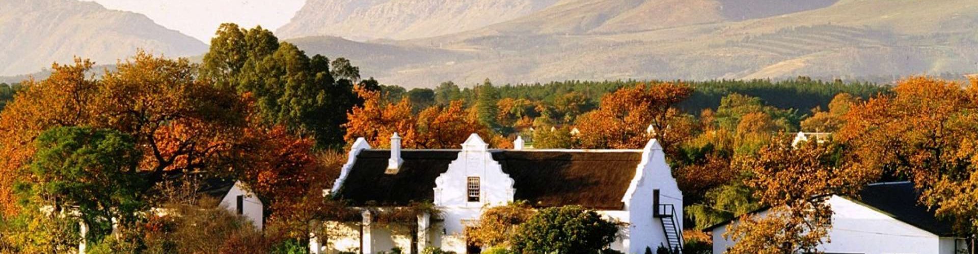Stellenbosch, ZA cityscape