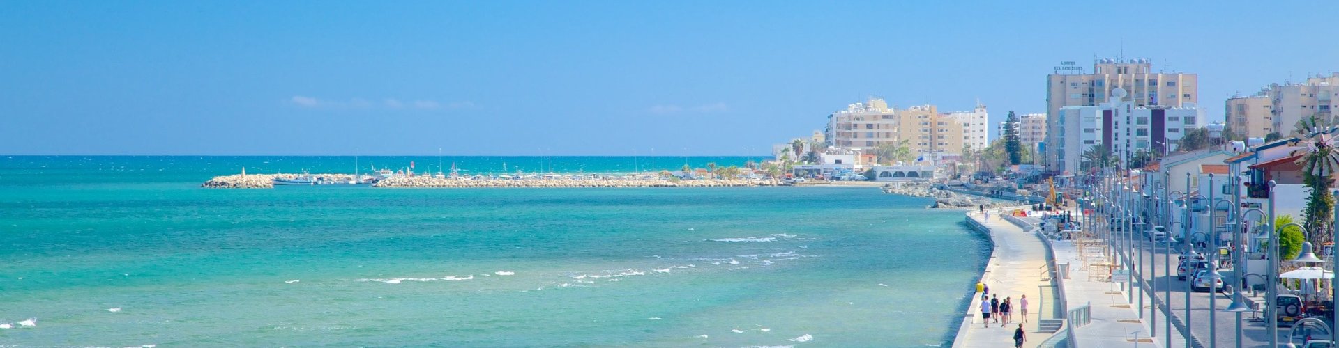 Larnaca, CY cityscape