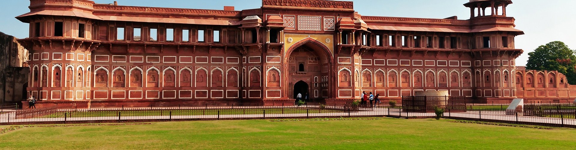 Agra, IN cityscape