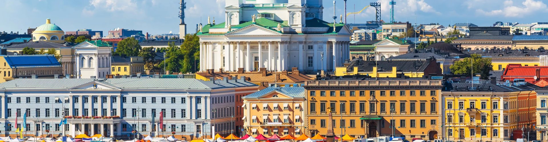 Helsinki, FI cityscape