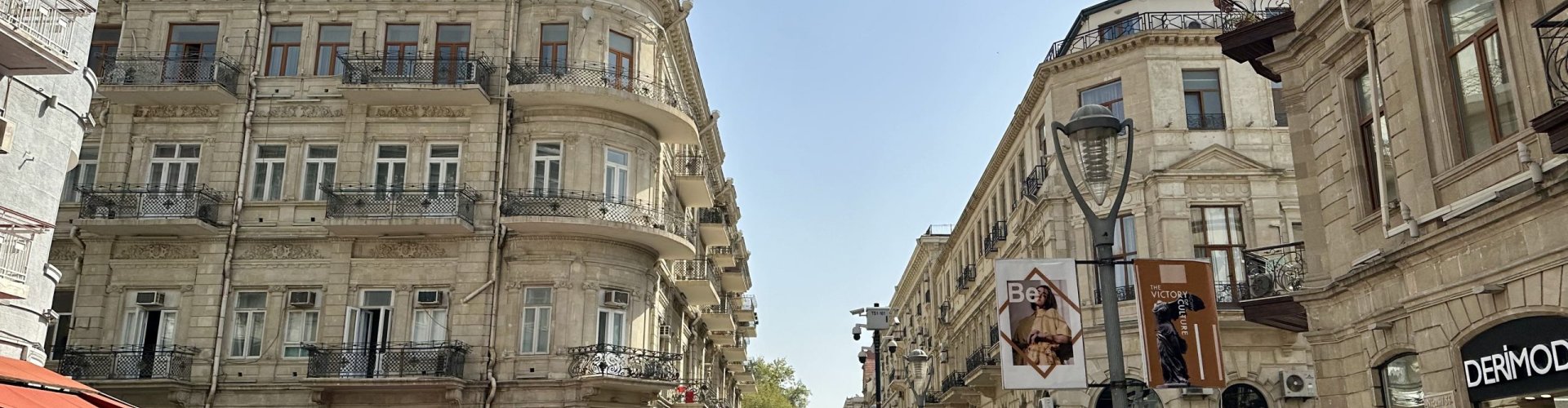 Baku, AZ cityscape