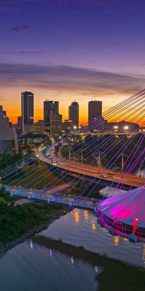 Winnipeg, MB, CA transport