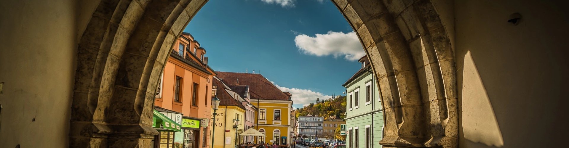 Beroun, CZ cityscape