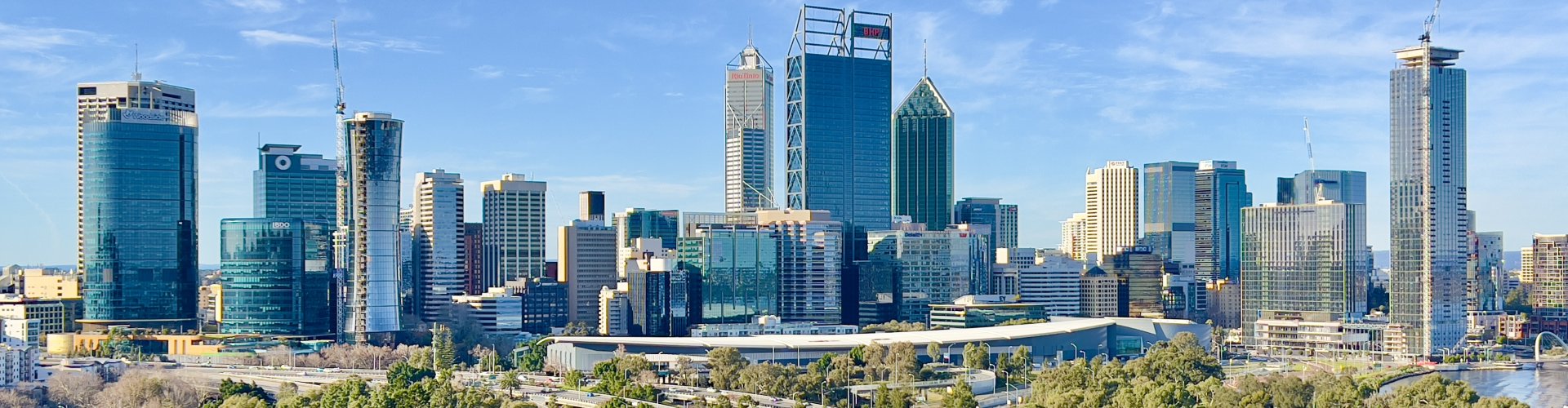 Perth, WA, AU cityscape