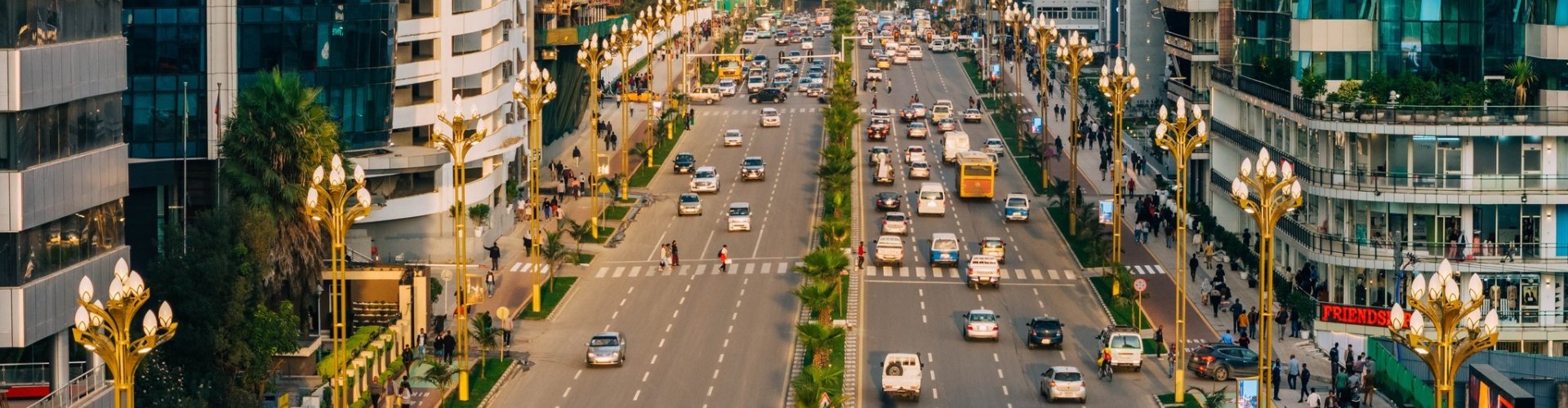 Addis Ababa, ET cityscape